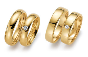 Classic wedding Rings