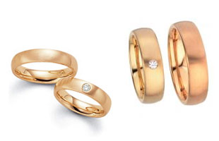 Oro blanco - Los anillos de boda