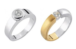 Engagement rings gold
