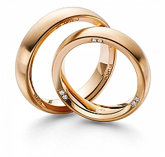 375 Rosegold,  August Gerstner Gelbgold
