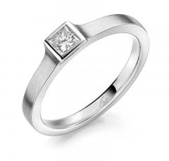 August Gerstner Engagement rings platinum