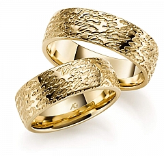 August Gerstner Oro amarillo - Los anillos de boda