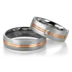 Fischer White gold red gold Marryring