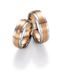 Nowotny-Collection Ruesch White gold red gold Marryring