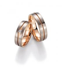 Nowotny-Collection Ruesch White gold red gold Marryring