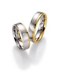 Nowotny-Collection Ruesch Oro Blanco Oro Amarillo Anillos de boda