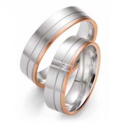 Fischer White gold red gold Marryring