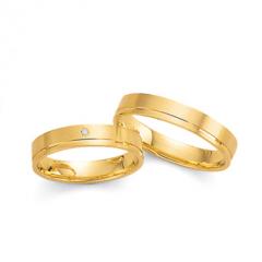 Fischer Oro amarillo - Los anillos de boda