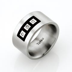 Edelstahl-Keramik, seidenmatt,  TeNo Edelstahl Keramik