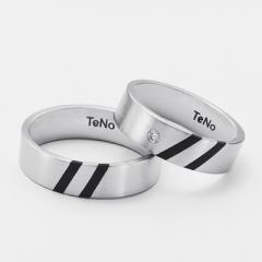 Edelstahl-Keramik, seidenmatt,  TeNo Edelstahl Keramik