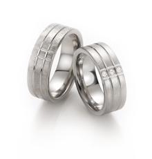 TeNo Acero inoxidable - Los anillos de boda