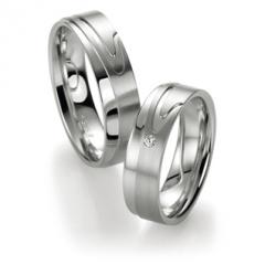 Fischer Oro blanco - Los anillos de boda