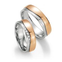 Fischer White gold red gold Marryring