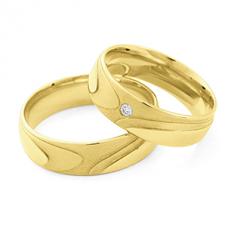 Fischer Oro amarillo - Los anillos de boda