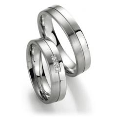 Fischer Oro blanco - Los anillos de boda