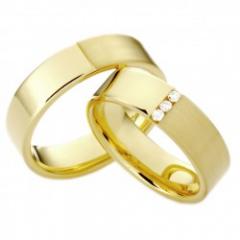 Hauskollektion Oro amarillo - Los anillos de boda