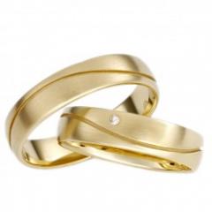 Hauskollektion Oro amarillo - Los anillos de boda