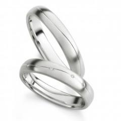 Hauskollektion Oro blanco - Los anillos de boda