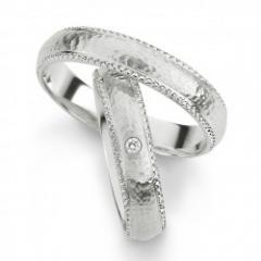 Hauskollektion Oro blanco - Los anillos de boda