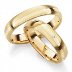 Hauskollektion Oro blanco - Los anillos de boda