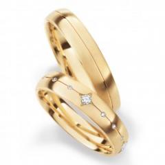 Hauskollektion Oro blanco - Los anillos de boda