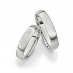 Hauskollektion Oro blanco - Los anillos de boda