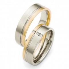 Hauskollektion White gold rose gold Marryring