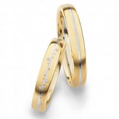 Hauskollektion White gold yellow gold Marryring