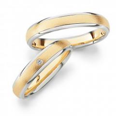 Hauskollektion Oro Blanco Rosa de Oro Anillos de boda