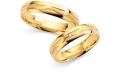 Fischer Oro amarillo - Los anillos de boda