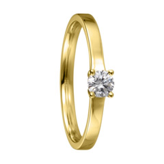 Saint Maurice Engagement rings gold