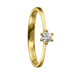 Saint Maurice Engagement rings gold