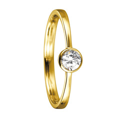 Saint Maurice Engagement rings gold