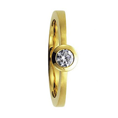 Saint Maurice Engagement rings gold