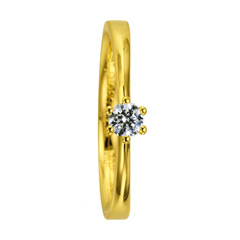 585 Gelbgold, poliert,  Saint Maurice Engagement rings gold