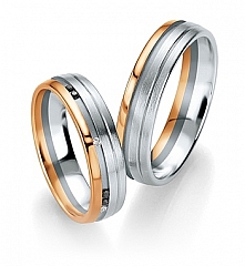 Breuning Multicolor Los anillos de boda