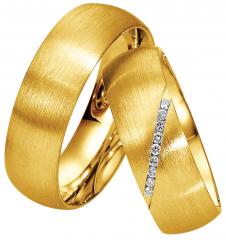 Saint Maurice Oro amarillo - Los anillos de boda