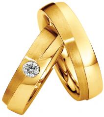 Saint Maurice Oro amarillo - Los anillos de boda