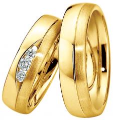 Saint Maurice Oro amarillo - Los anillos de boda