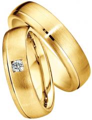 Saint Maurice Oro amarillo - Los anillos de boda