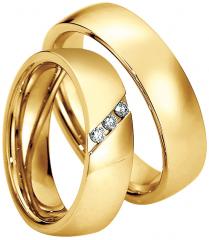 Saint Maurice Oro amarillo - Los anillos de boda