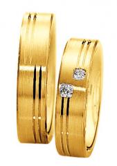 Saint Maurice Oro amarillo - Los anillos de boda