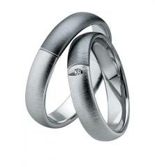 Saint Maurice White gold gray gold Marryring