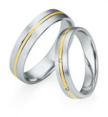 Saint Maurice White gold yellow gold Marryring