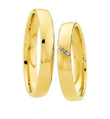 Saint Maurice Oro amarillo - Los anillos de boda