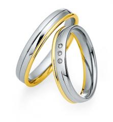 Saint Maurice White gold yellow gold Marryring