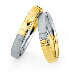 Saint Maurice White gold yellow gold Marryring