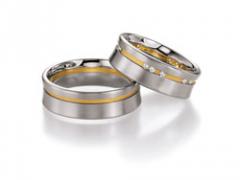 Nowotny-Collection Ruesch Oro Blanco Oro Amarillo Anillos de boda