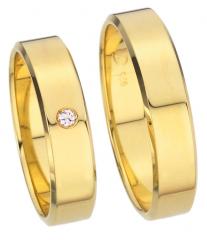 585 Gelbgold, poliert,  Kühnel Klassische Trauringe
