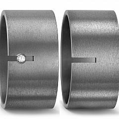 Diamant 0.02ct, w-si, 10 mm, Diamant, 0.02 ct,  Titan Factory Titan